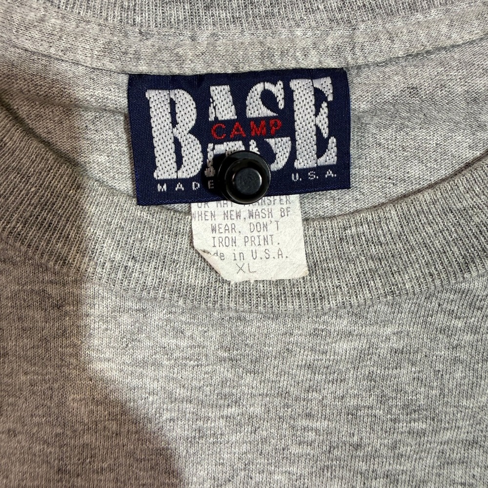 BASE CAMP FLORIDA Graphic T Shirt XL Gray Short Sleeve Men's Tee - Picture 2 of 4